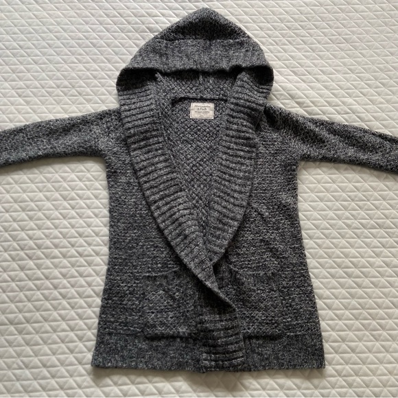 Abercrombie & Fitch Sweaters - Abercrombie And Ditch Women’s Long Gray Cardigan XS Oversized Y2K Wool Blend